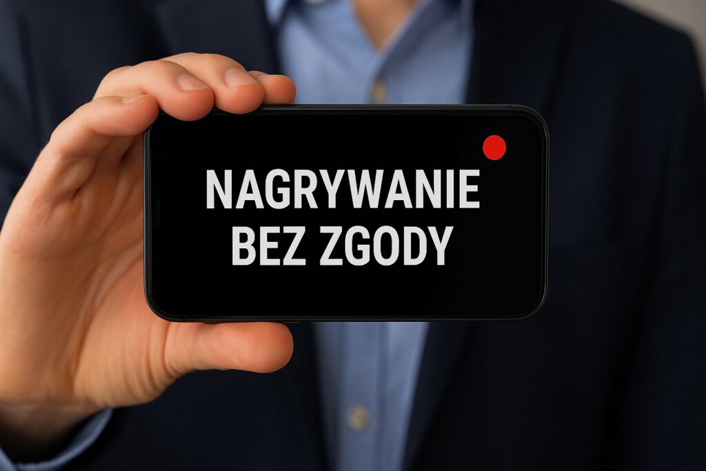 nagrywanie bez zgody